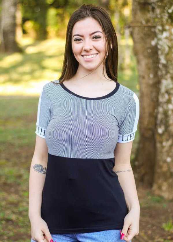Blusa Feminina Adulta Algodão Verão