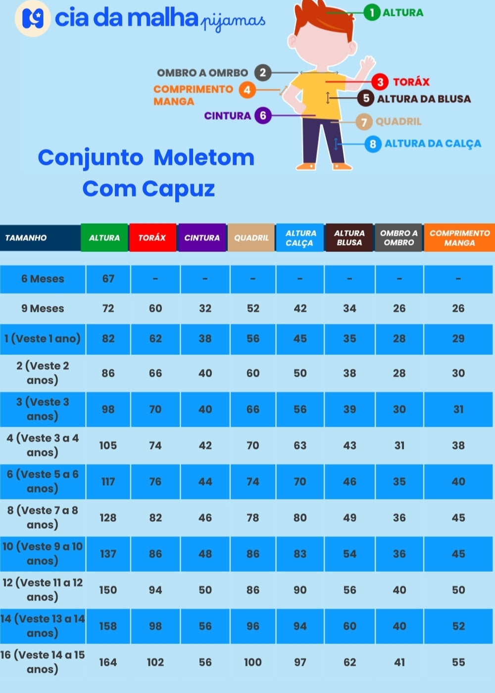 Conjunto Infantil Moletom Menino Inverno - novo