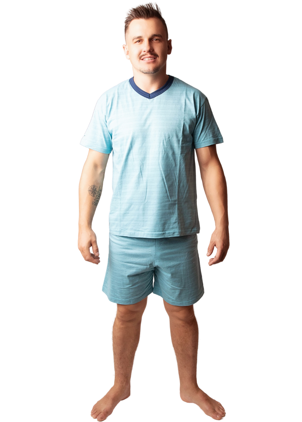 PIJAMA MASCULINO ADULTO ALGODÃO VERÃO.
