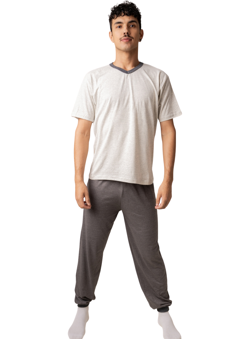 PIJAMA MASCULINO ADULTO ALGODÃO VERÃO.