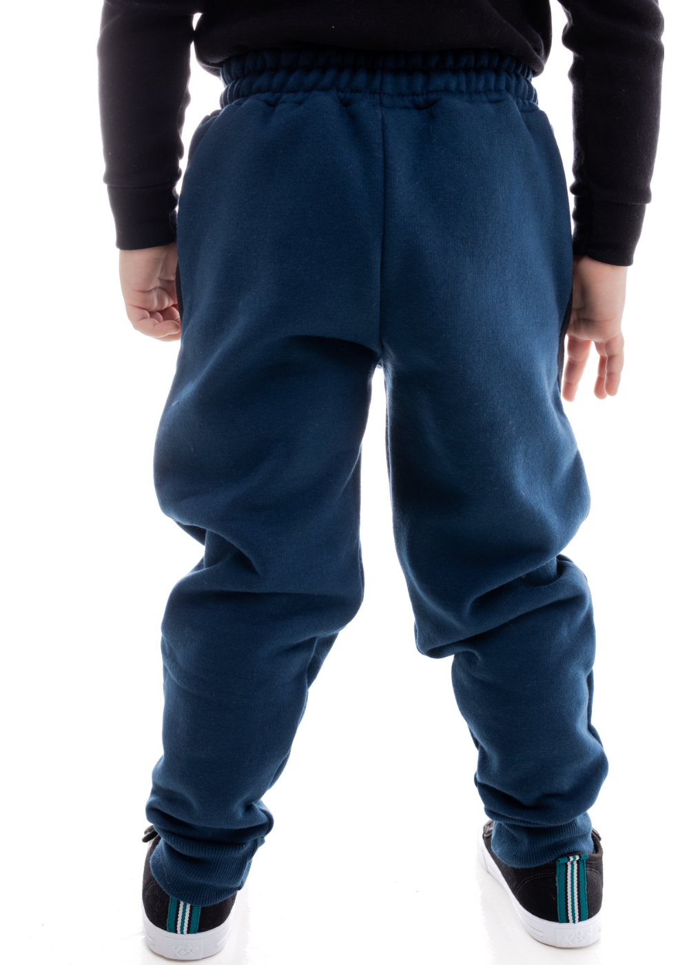 Calça Moletom Infantil Masculina Meninos Juvenil De Frio Inverno