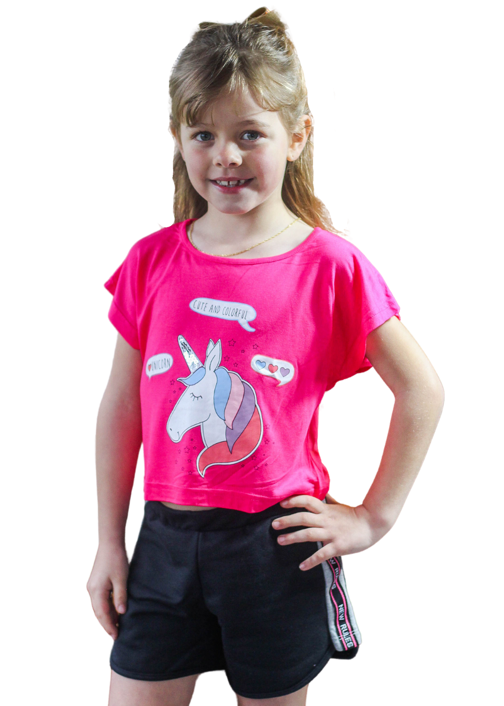 BLUSA INFANTIL FEMININO MENINAS JUVENIL VISCOSE/ELASTANO VERAO