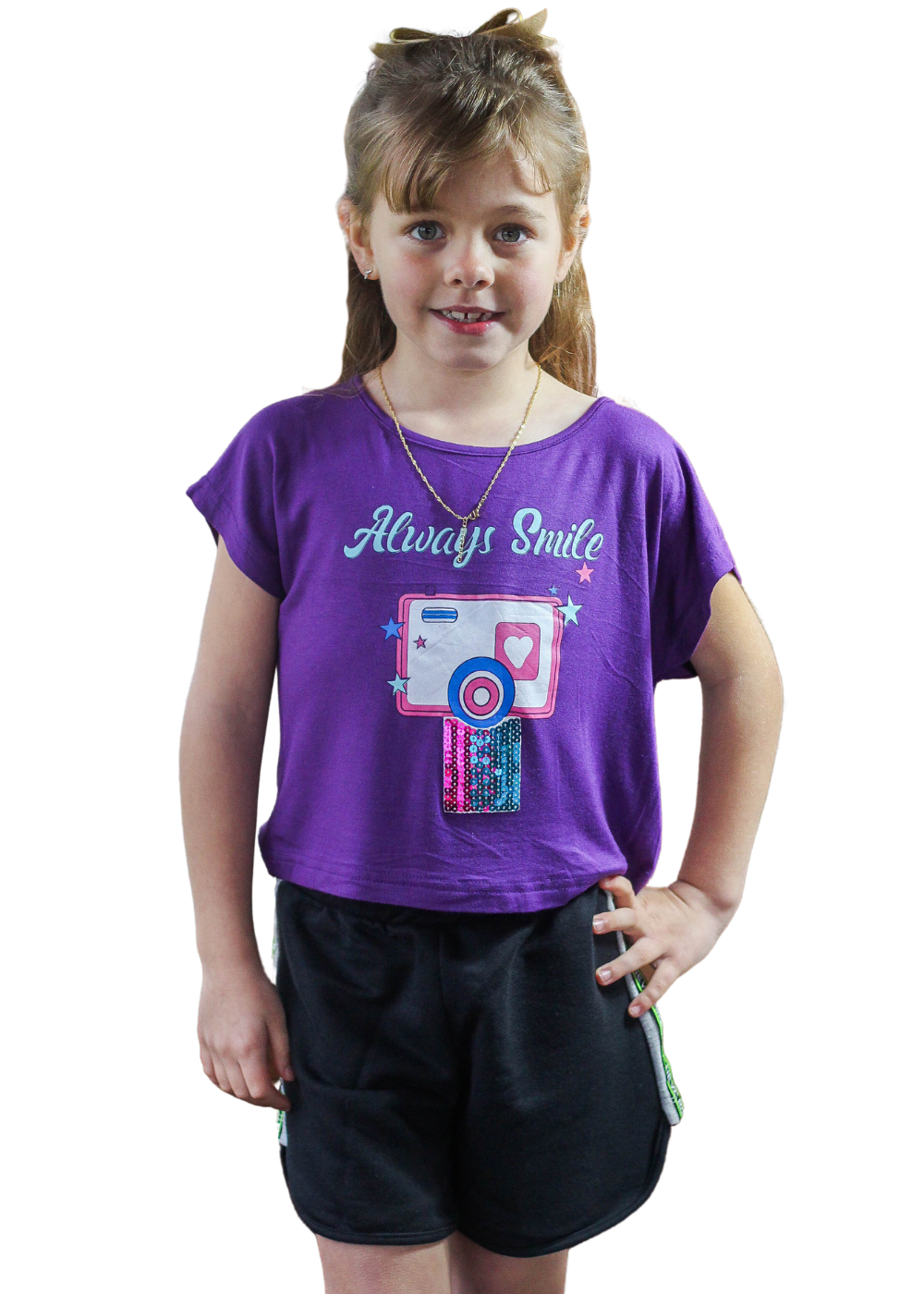 BLUSA INFANTIL FEMININO MENINAS JUVENIL VISCOSE/ELASTANO VERAO