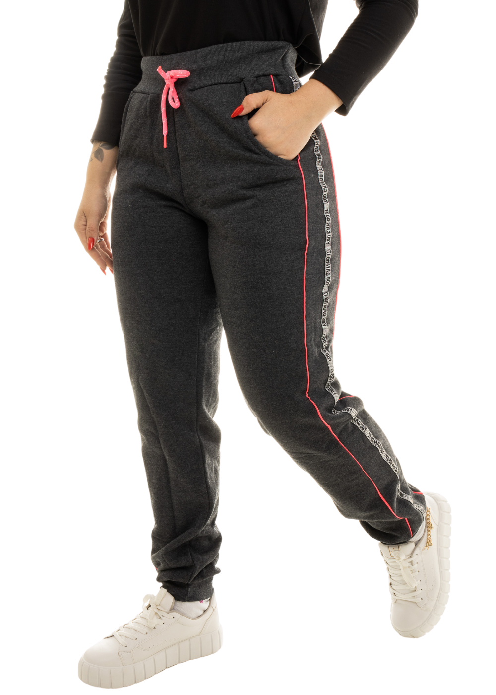 CALÇA FEMININO ADULTO MOLETOM