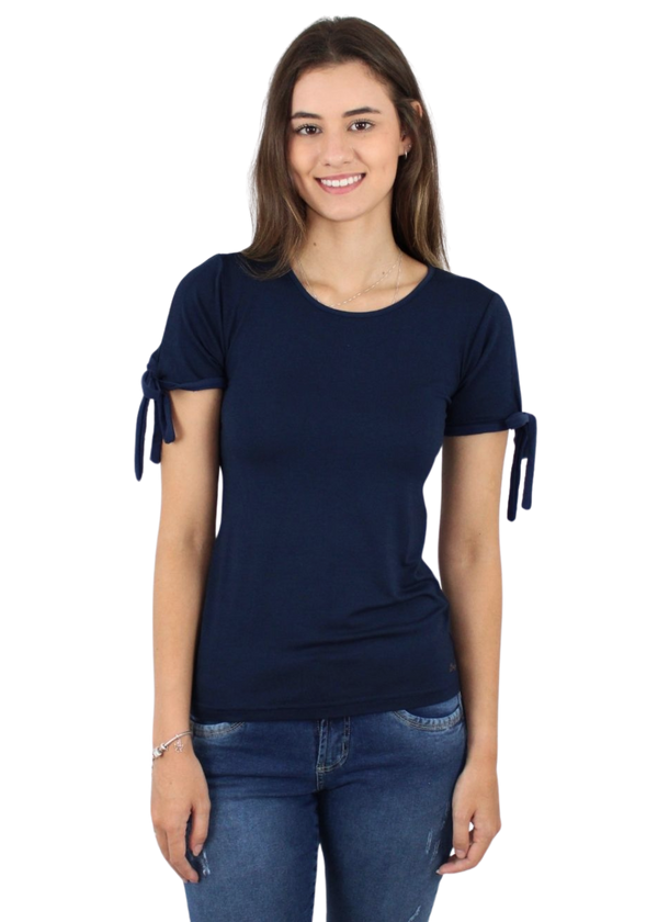 BLUSA FEMININA CURTA ADULTA VERÃO VISCOSE/ELASTANO