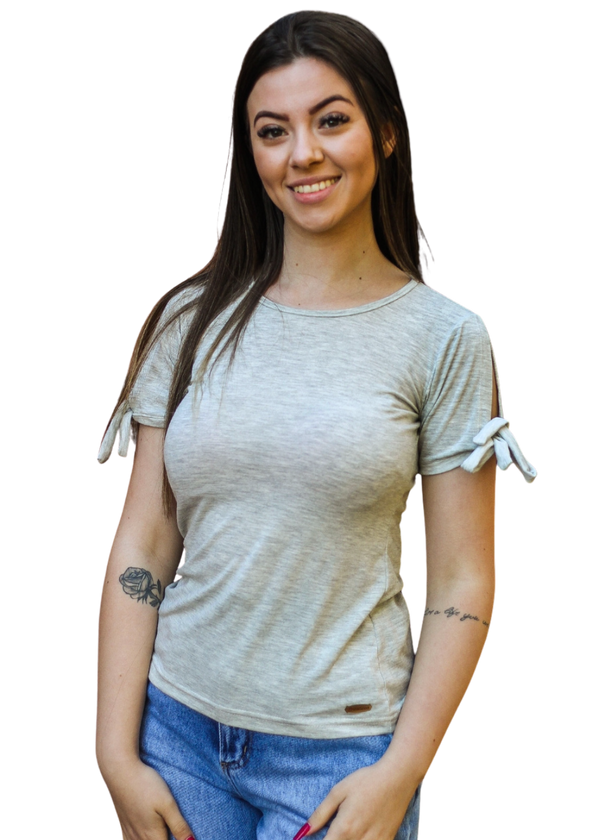 BLUSA FEMININA CURTA ADULTA VERÃO VISCOSE/ELASTANO