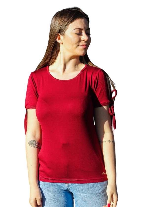 BLUSA FEMININA CURTA ADULTA VERÃO VISCOSE/ELASTANO