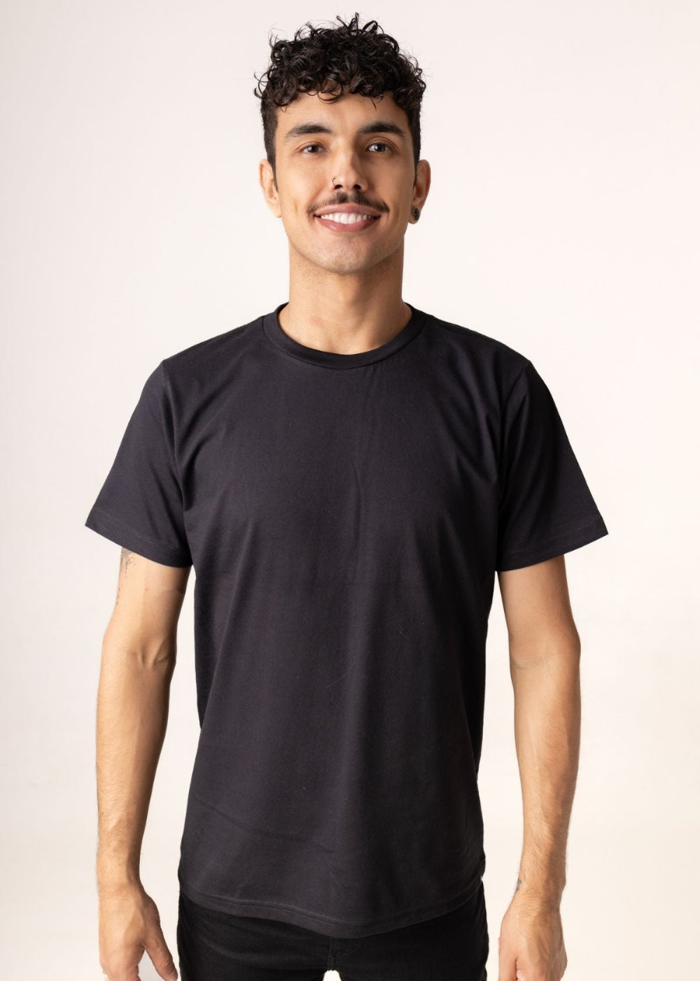 Camiseta Masculina Curta Adulta 100% Algodao Basica Verao