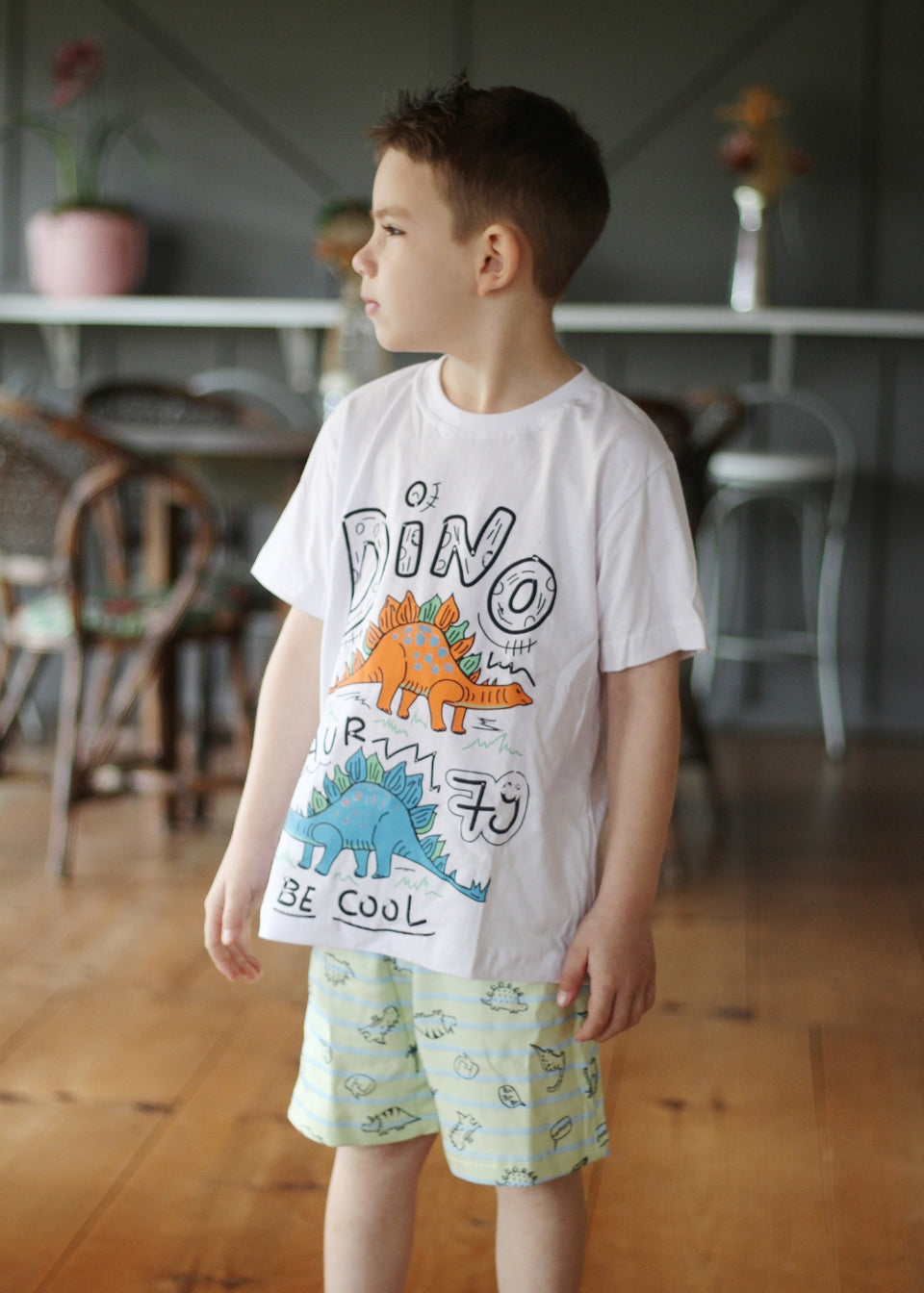 Pijama Infantil Masculino Meninos Juvenil Algodão Verao