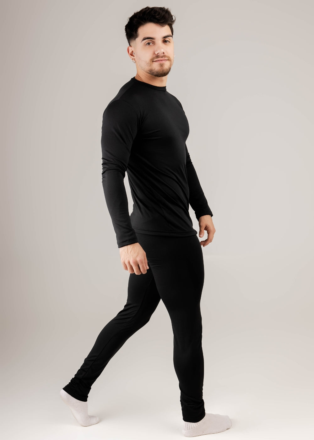 Pijama Feminino Masculino Térmico Adulto Inverno Conjunto Quente