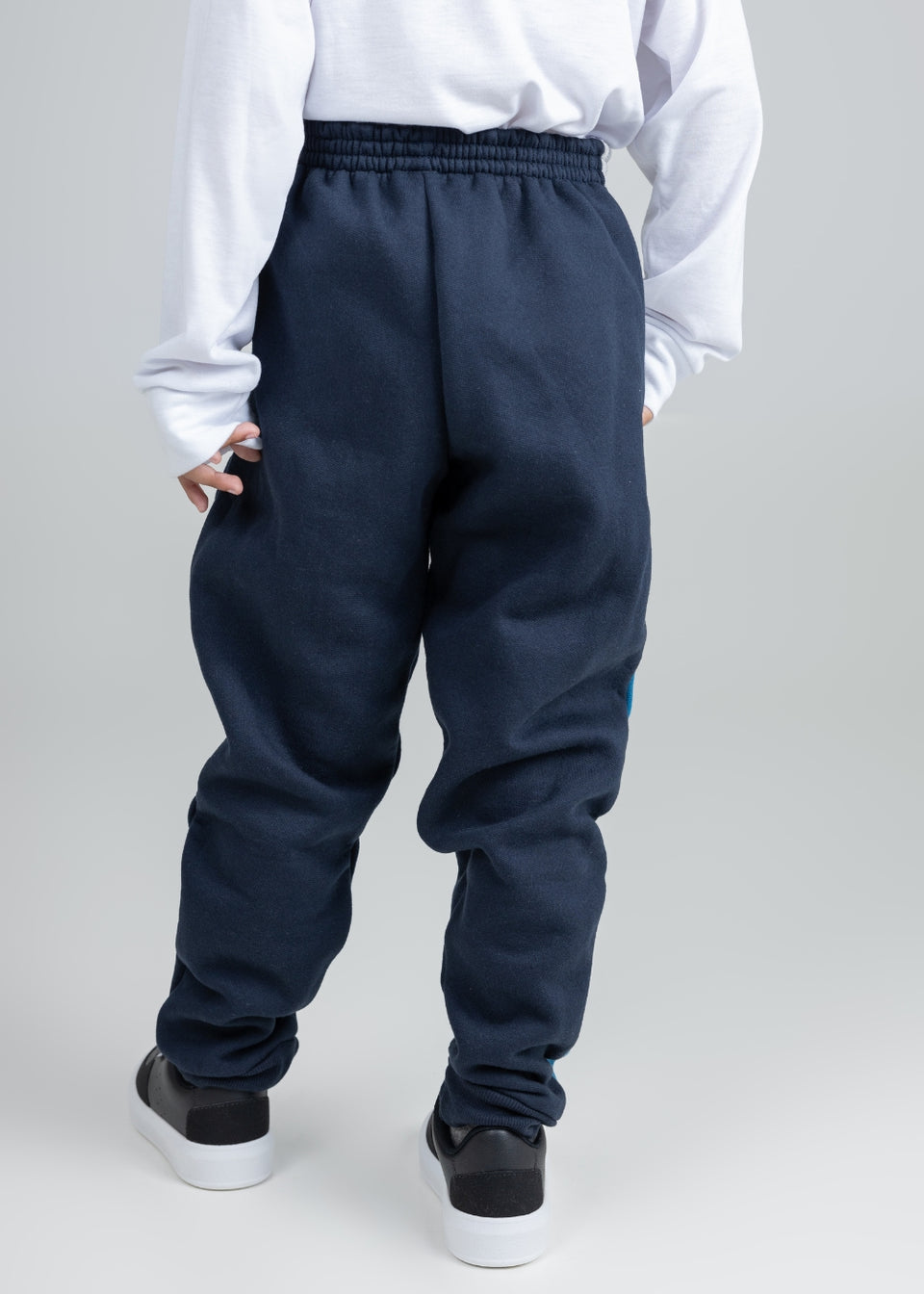 Calça Moletom Infantil Masculina Meninos Juvenil De Frio Inverno