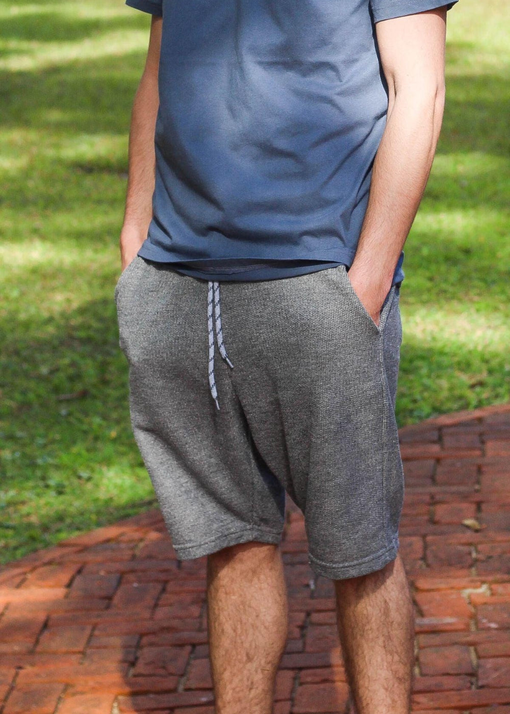 Bermuda Em Moletom Masculina Adulta