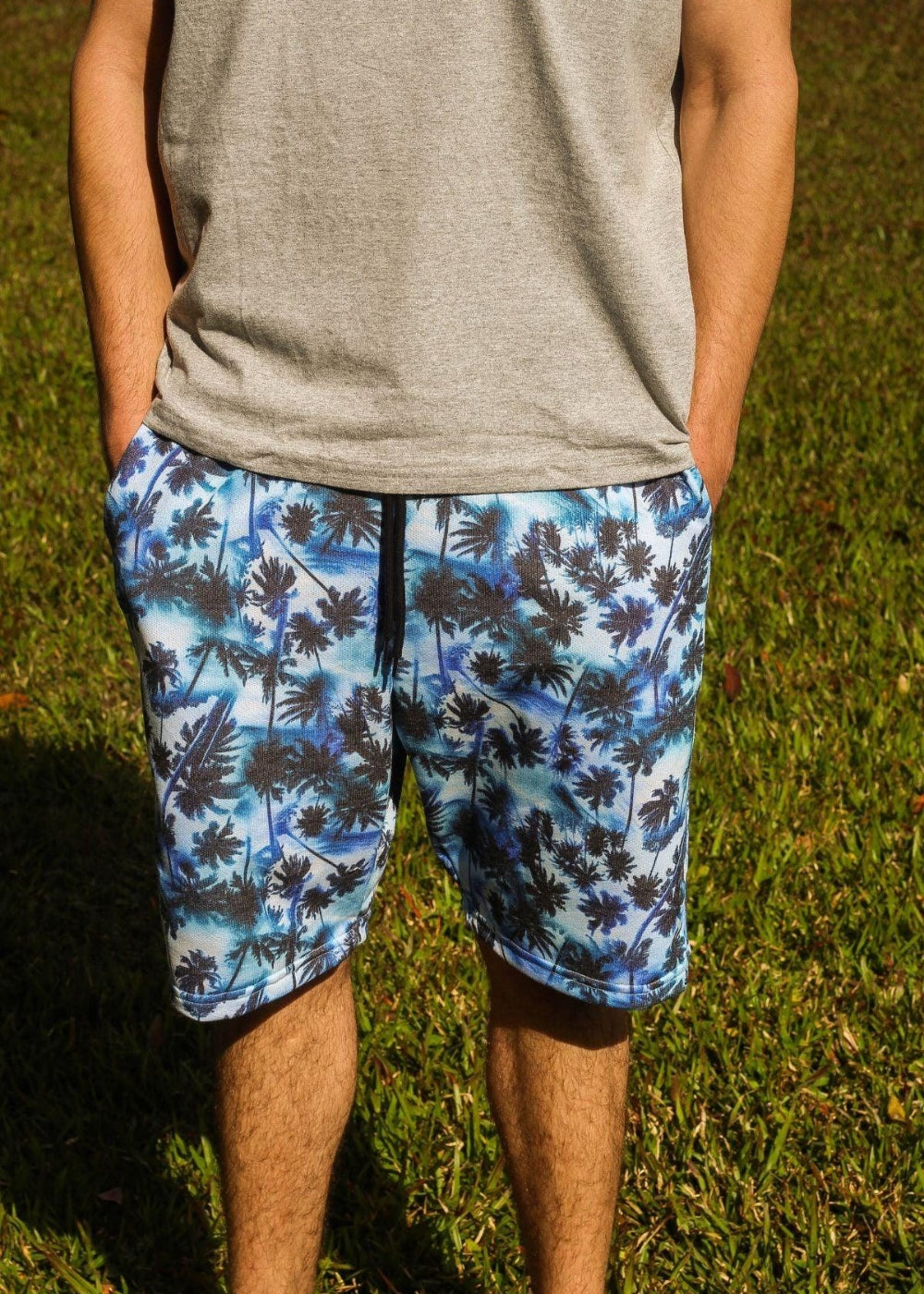 Bermuda Em Moletom Masculina Adulta