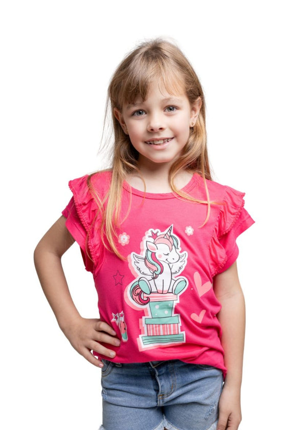 Blusa Infantil Feminina Juvenil Menina 1 Ano A 16 Anos Verao