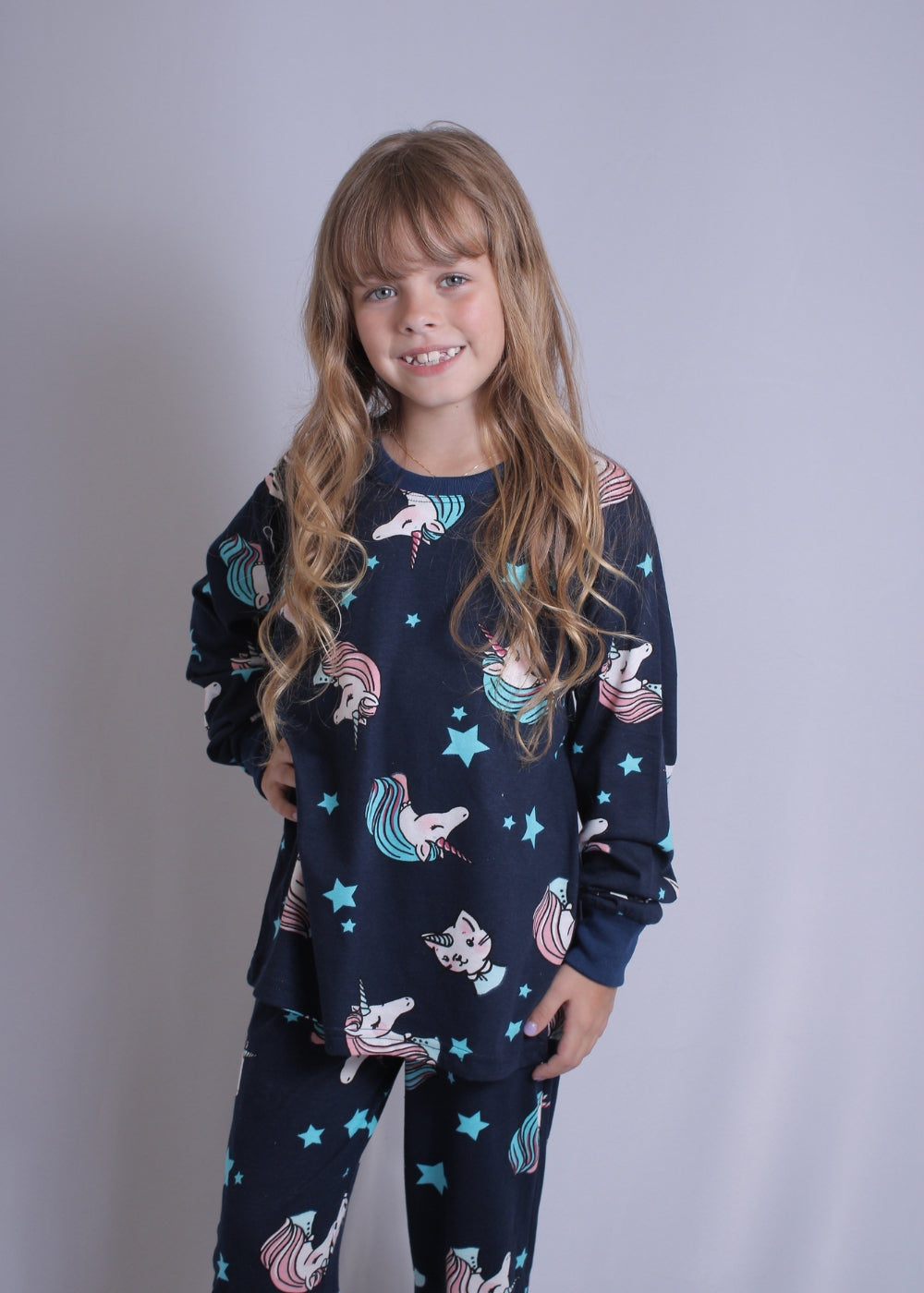 Pijama Infantil Algodão Menina Feminino Juvenil 1 A 16 Anos