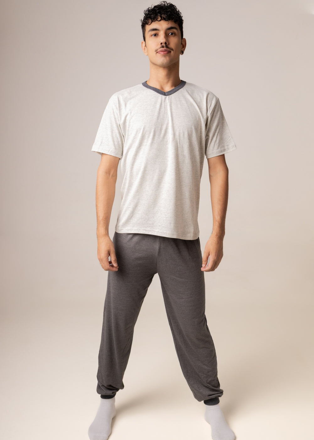 PIJAMA MASCULINO ADULTO ALGODÃO VERÃO.