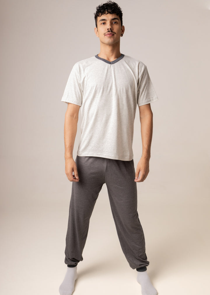 PIJAMA MASCULINO ADULTO 100% ALGODÃO VERÃO.