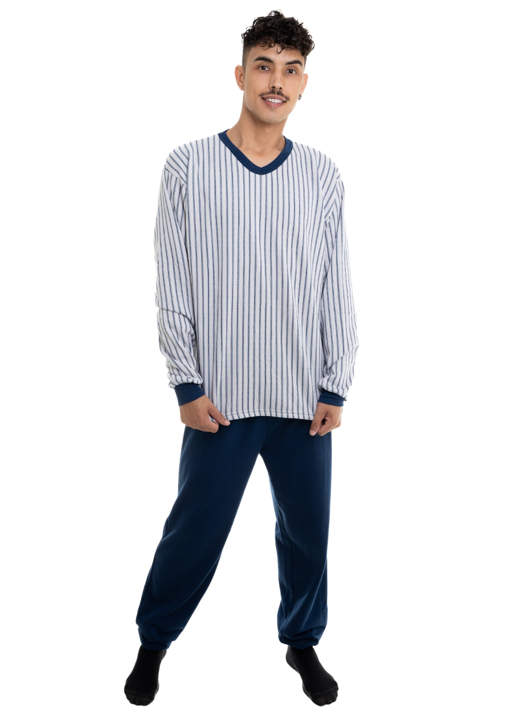 Pijama Inverno Moletom Flanelado