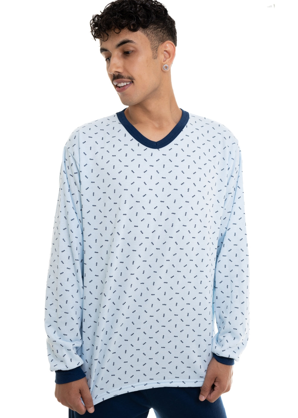 Pijama Inverno Moletom Flanelado