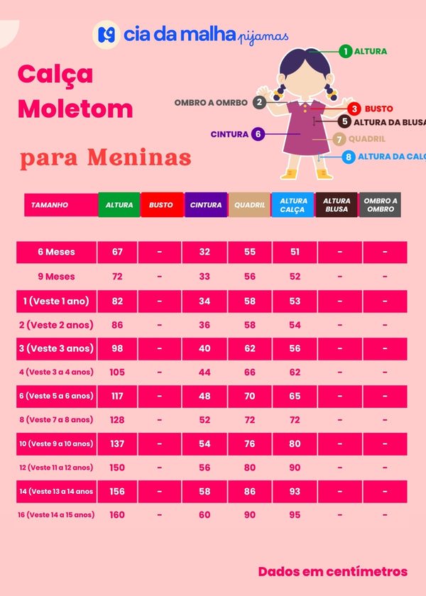 Calça Moletom Feminino Infantil Menina Juvenil Quente Para O Frio