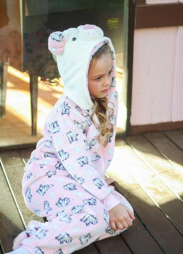 Macacao Para Bebe Pijama Kigurumi
