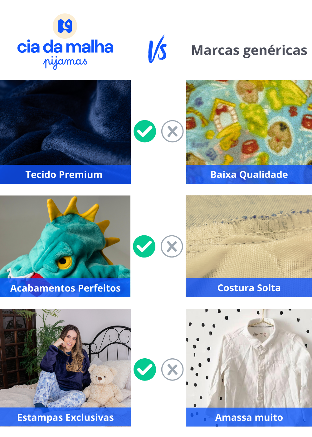 Pijama Infantil Menino Menina Termico Suplex