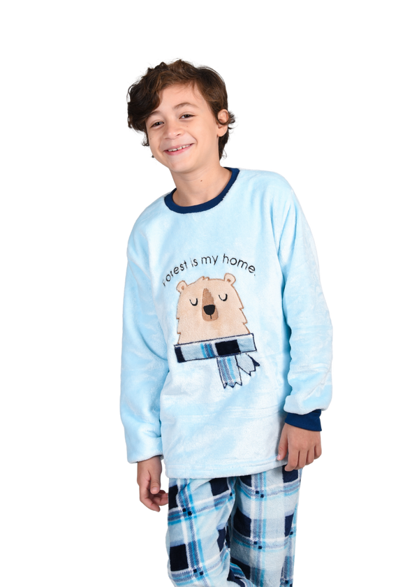 Pijama Menino Inverno Fleece new