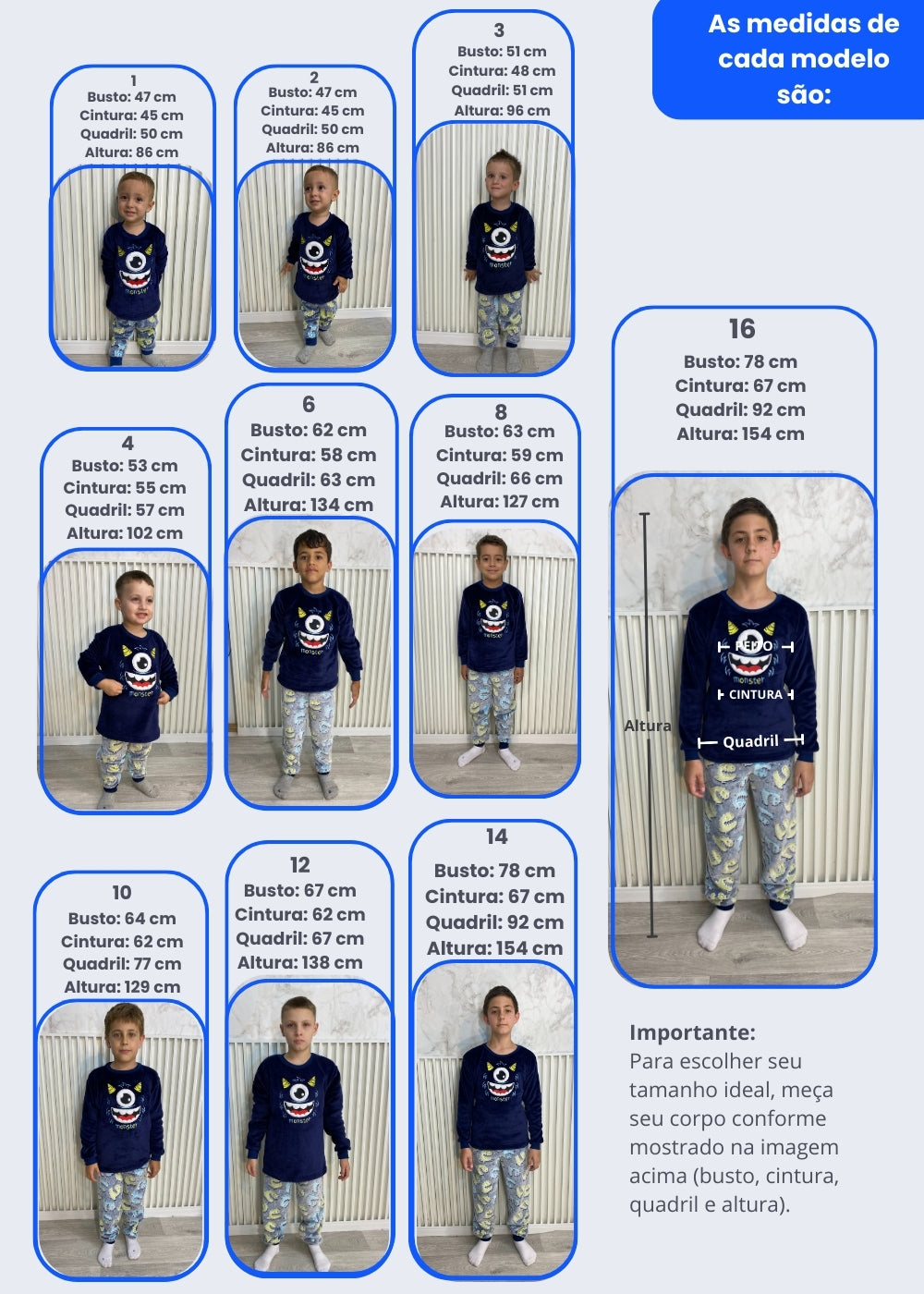 Pijama Infantil Menino Inverno Fleece Soft Longo - Novo